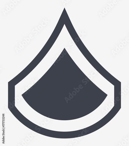Military Ranks and Insignia. Stripes and Chevrons of Army