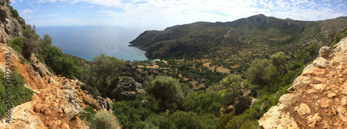 Lissos Archaelogical Site, Crete, Greece
