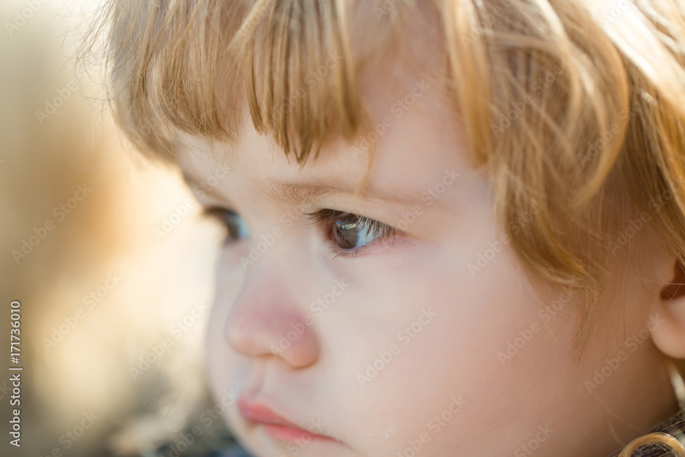 Child with brown eyes Child with brown eyes