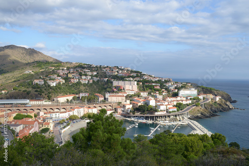 Vue générale de Cerbère