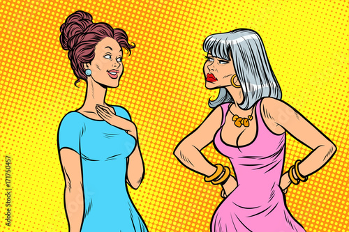 Two women, tough and quiet