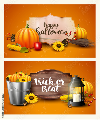 Halloween traditional headers