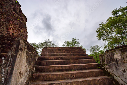 Royal palace of King Parakramabahu in Polonnaruwa