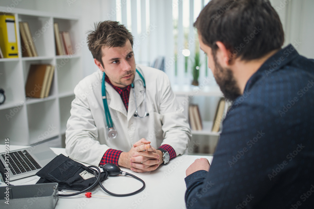 Doctor and patient Doctor and patient