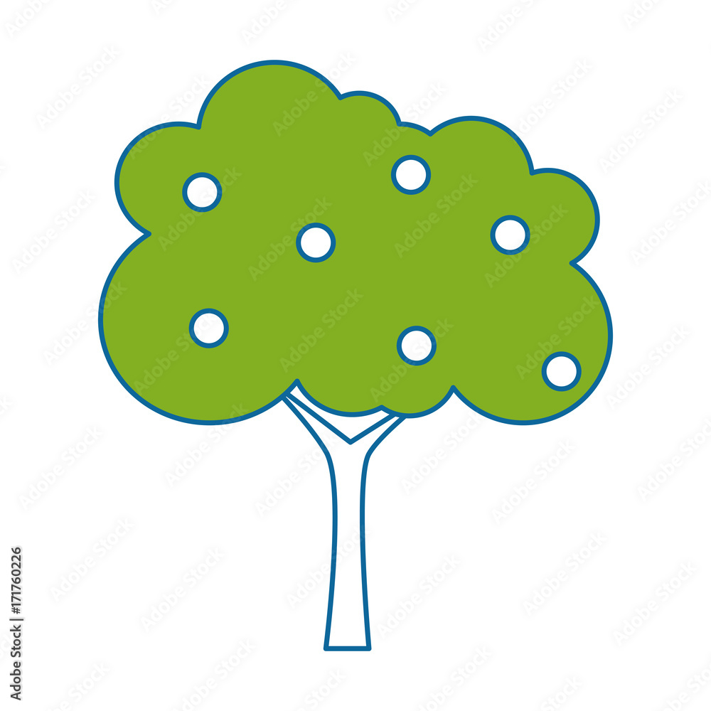 tree plant isolated icon tree plant isolated icon