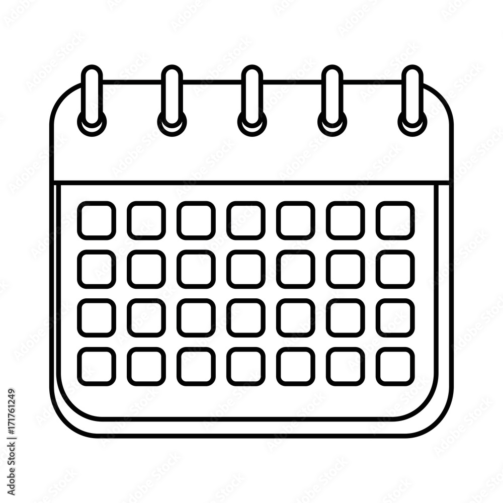 calendar reminder isolated icon calendar reminder isolated icon