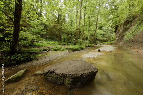 Der Junginger Wasserfall in Baden Würtemberg photo