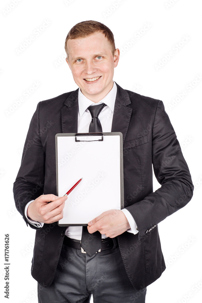 man holding a folder of document. human emotion expression and lifestyle concept. man holding a folder of document. human emotion expression and lifestyle concept.