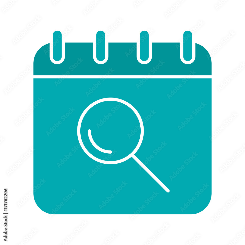 Search in calendar glyph color icon Search in calendar glyph color icon
