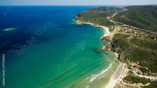 Town by the sea coast © Boris Riaposov