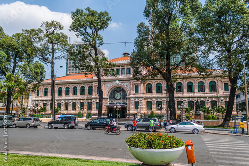 Quadro em tela Saigon Central Post Office