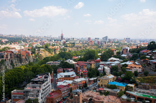 Georgia View of the old Tbilisi