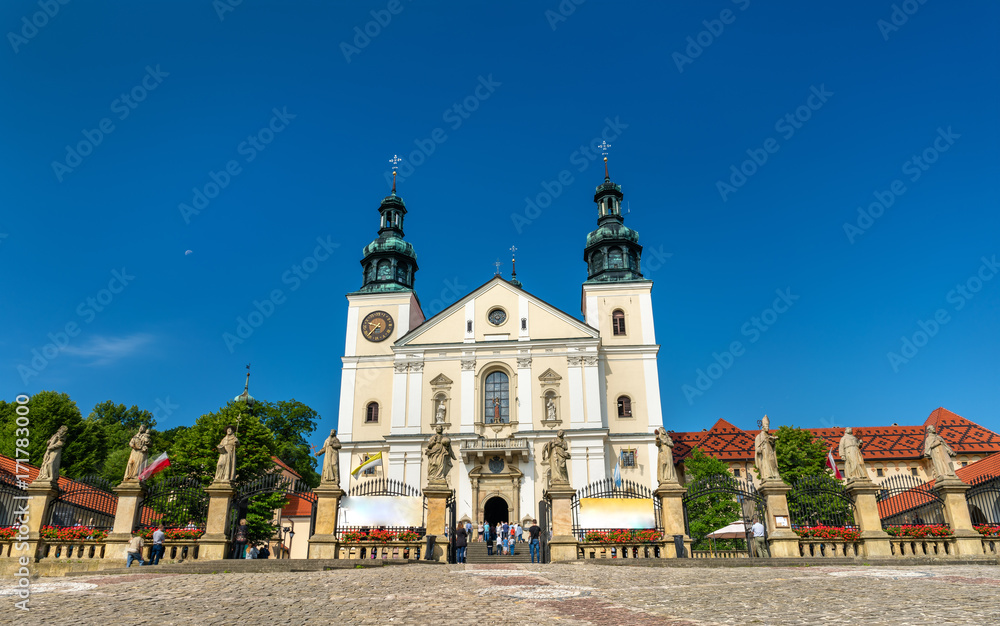 Naklejka premium Monastery of Kalwaria Zebrzydowska, a UNESCO world heritage site in Poland