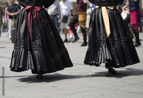 Spanish traditional dance group