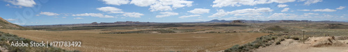 The desert of the bardenas reales in navarra