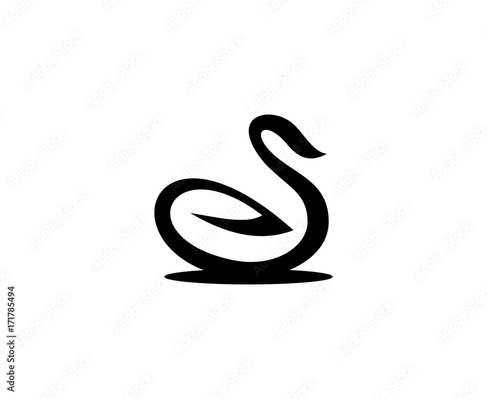 Obraz premium Swan logo