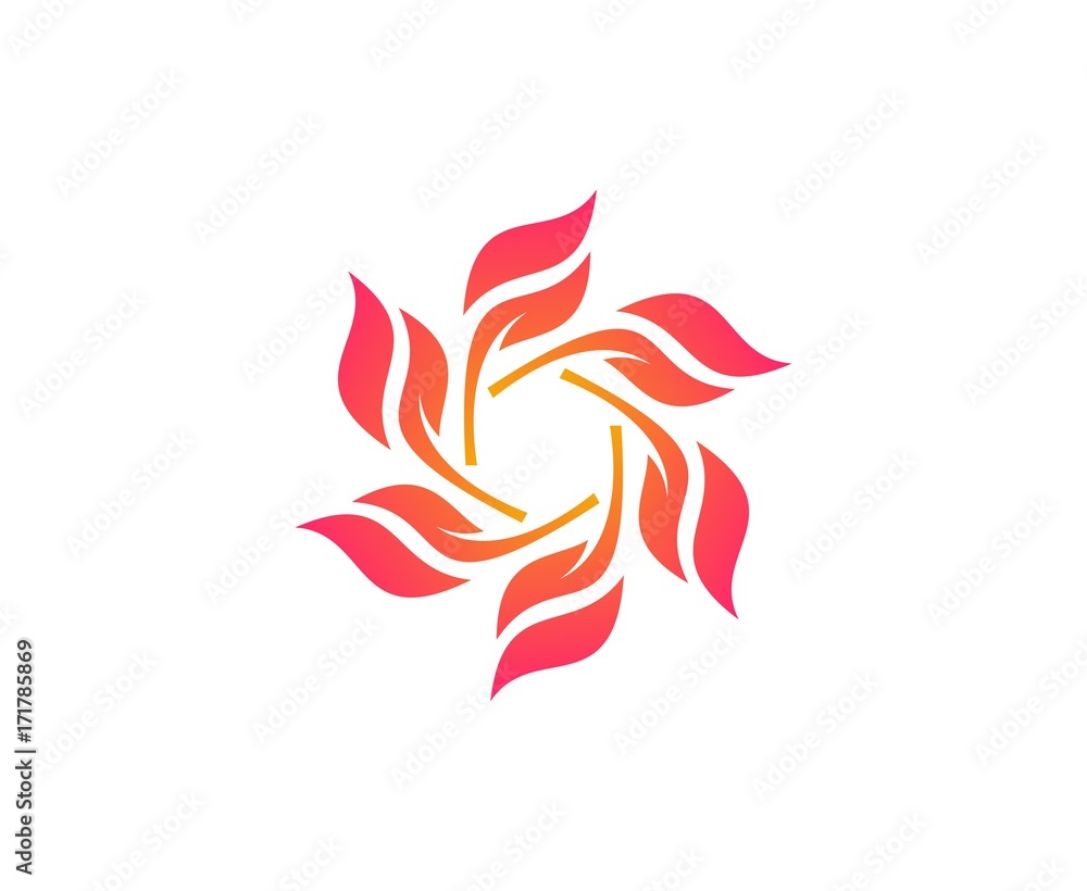 Flower logo Flower logo