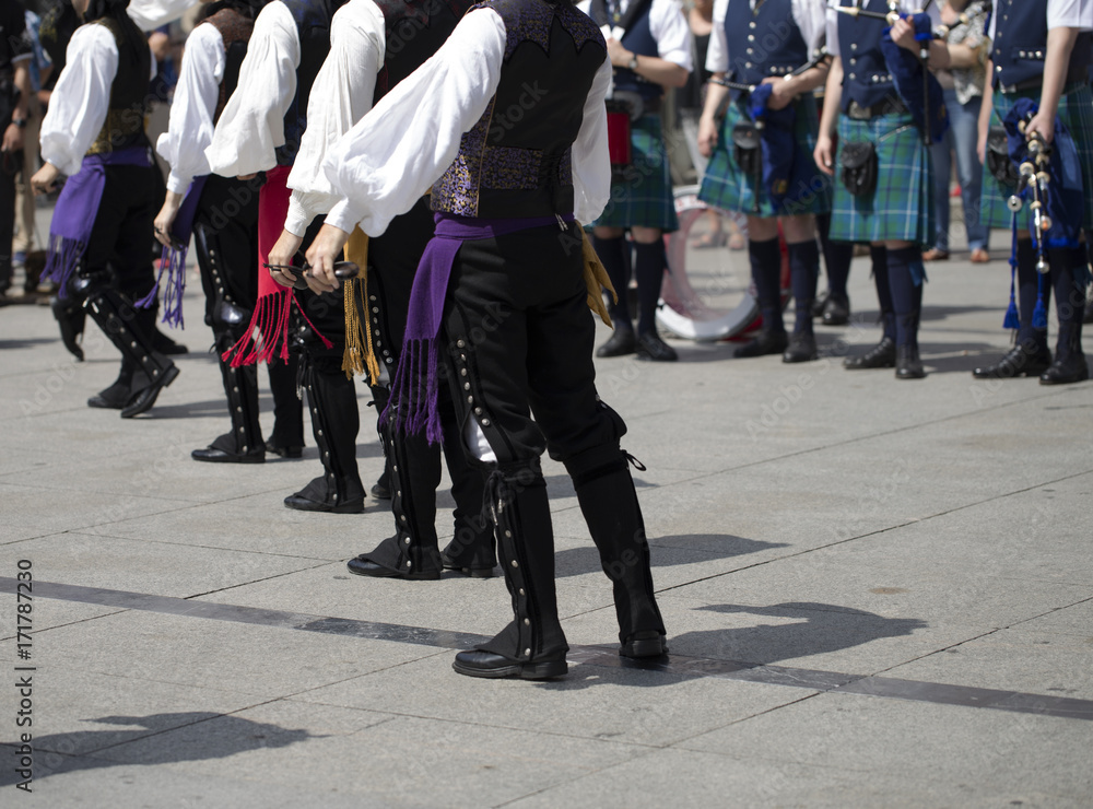 Spanish traditional dance group Spanish traditional dance group
