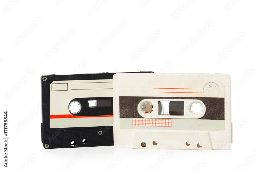 Naklejka premium music audio tape