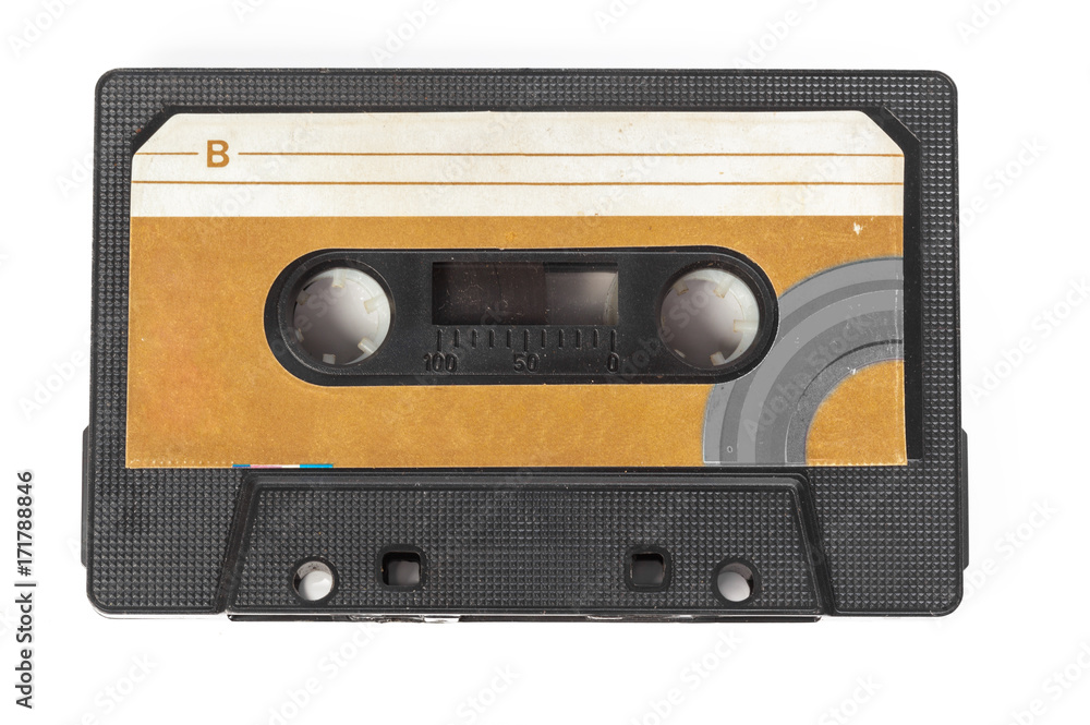 Fototapeta premium muzyczna taśma audio