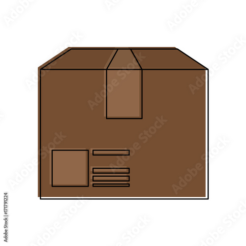 cardoboard box icon image vector illustration design  photo