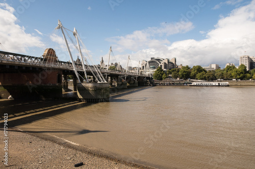 The Golden Jubilee Bridge in London photo