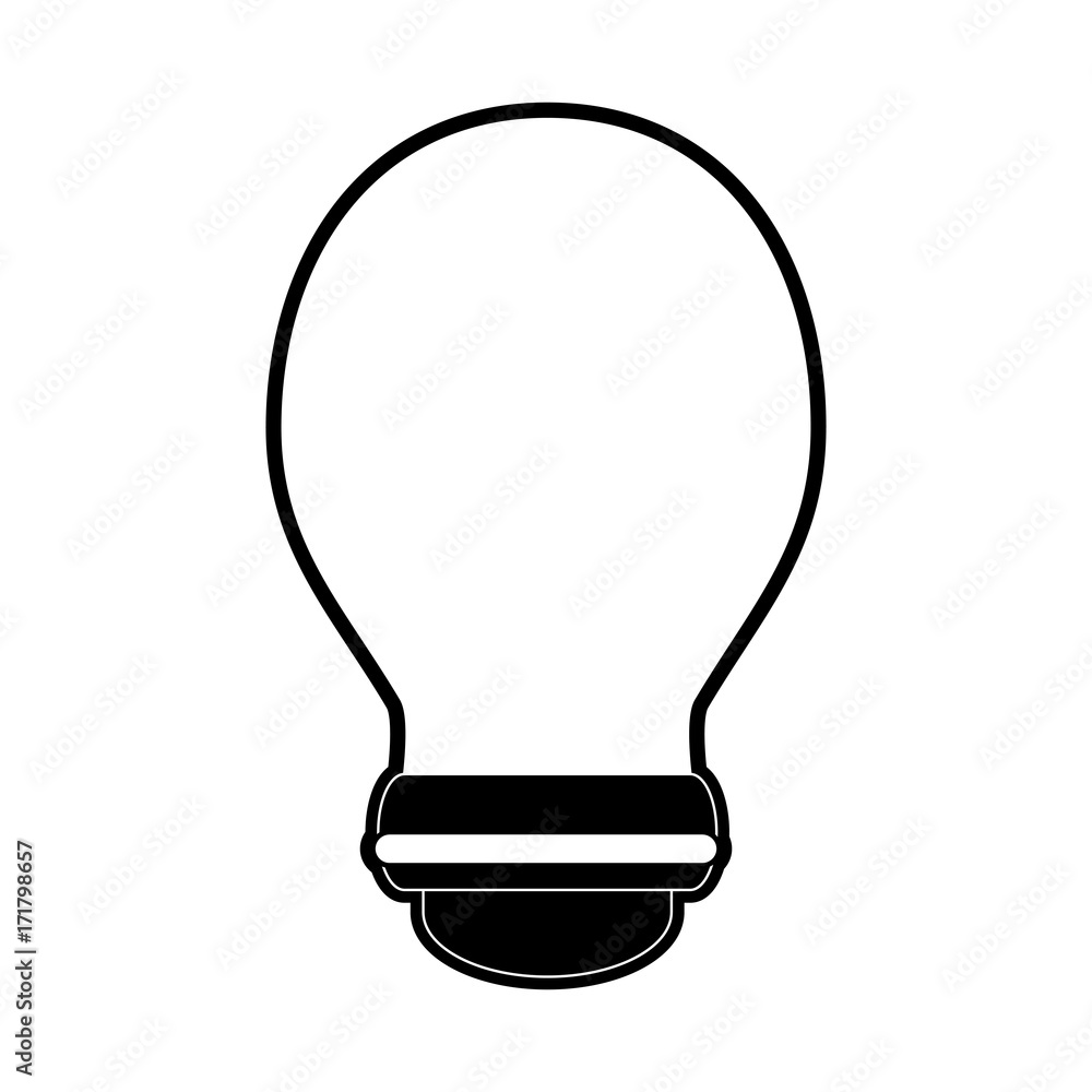 regular lightbulb icon image vector illustration design regular lightbulb icon image vector illustration design
