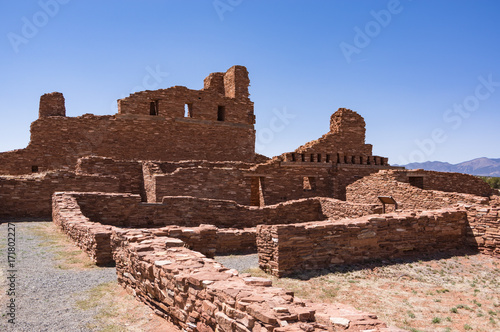 Ruins of Abo in New Mexico