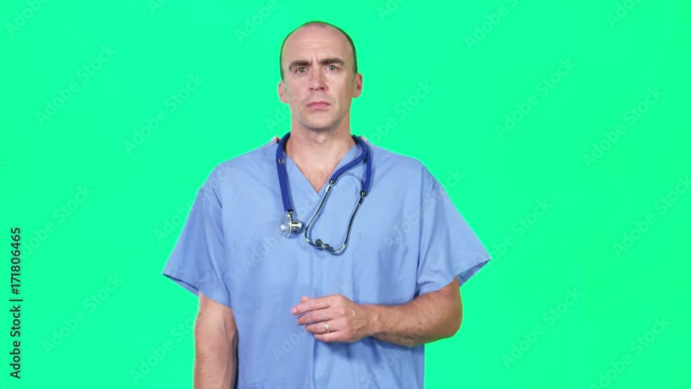 Green screen chromakey of doctor surgeon swiping from a digital tablet to a heads up display, then swiping and clicking on HUD. Prores file, shot in 4K UHD. See my portfolio for a reverse angle. Green screen chromakey of doctor surgeon swiping from a digital tablet to a heads up display, then swiping and clicking on HUD. Prores file, shot in 4K UHD. See my portfolio for a reverse angle.