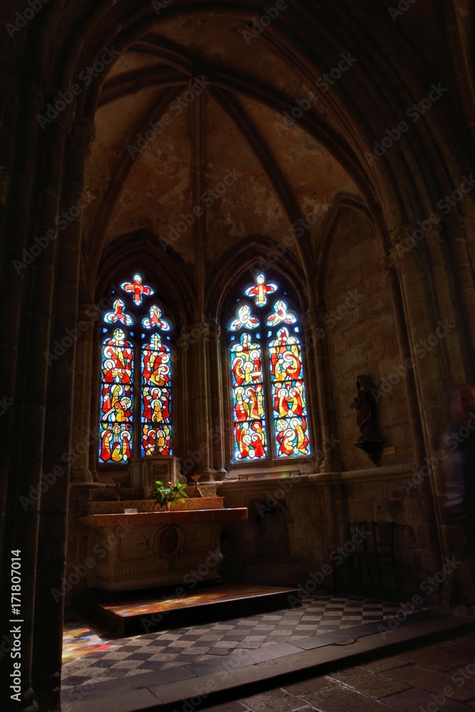 Vitraux de la cathédrale cathédrale Saint-Tugdual, de, Tréguier