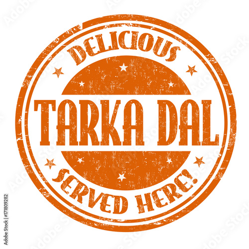 Tarka Dal sign or stamp