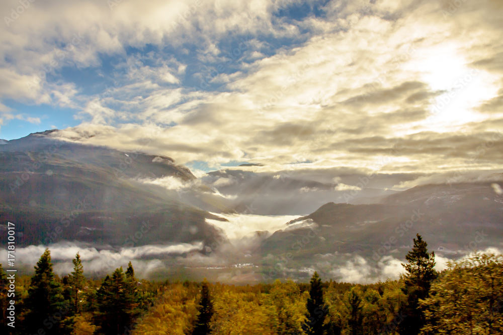 Sonnenaufgan in Norwegen