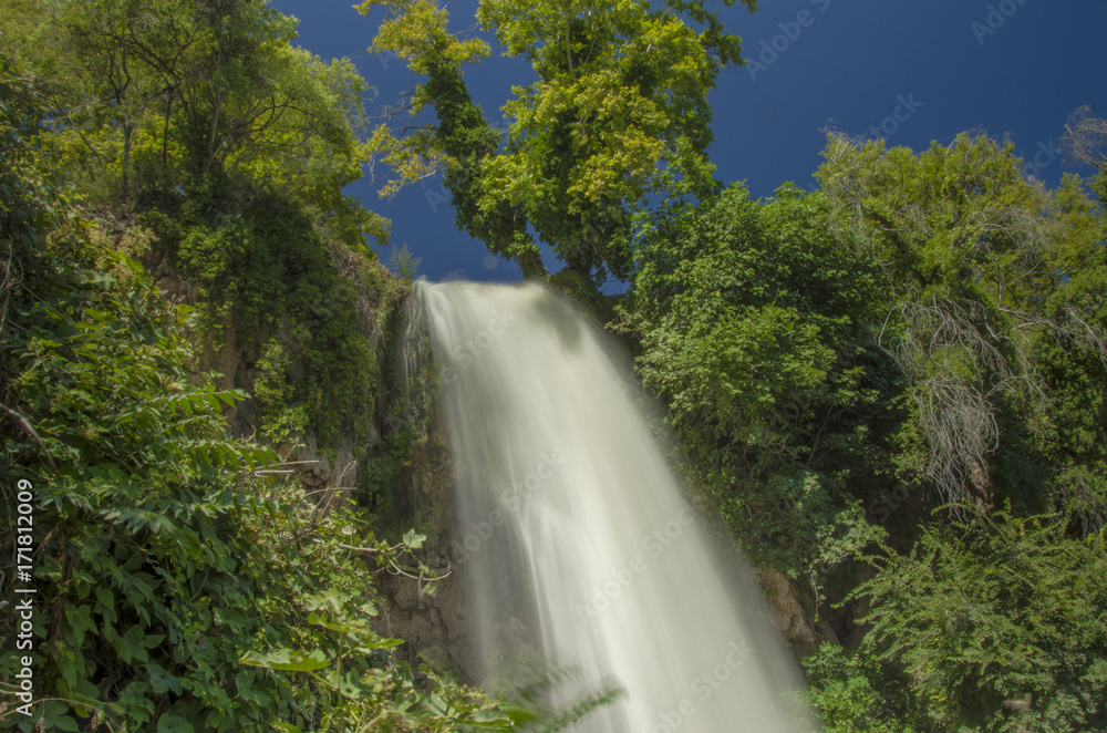 Waterfall scene - long exposure - Edessa, Greece Waterfall scene - long exposure - Edessa, Greece