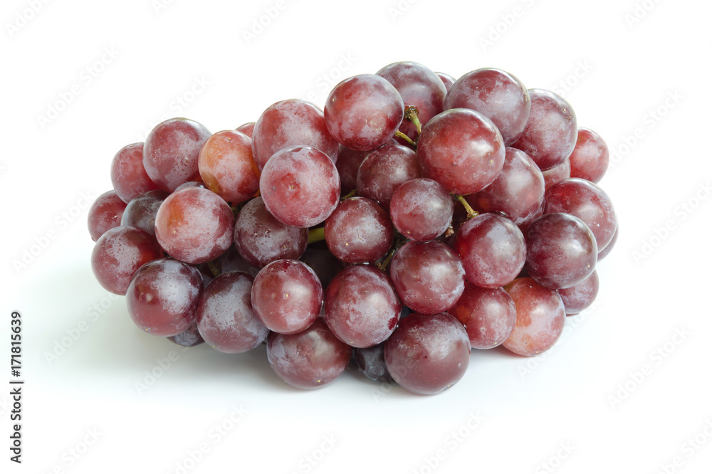 ripe grape isolate on white background ripe grape isolate on white background