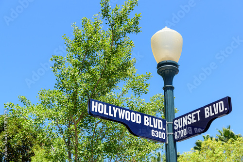 Photography Hollywood boulevard sign
