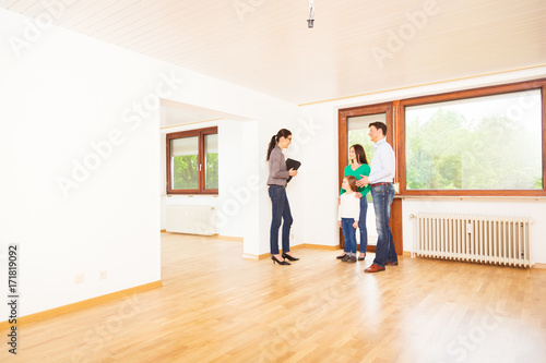 Realtor Showing Customers An Apartment