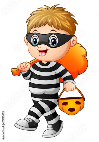 Cartoon thief