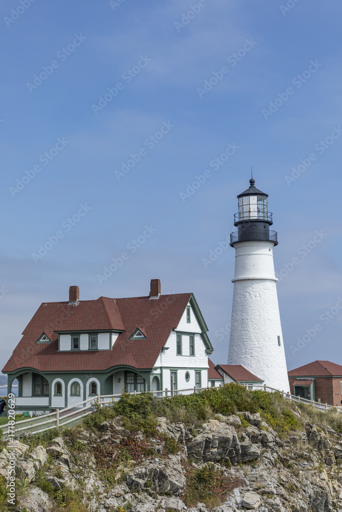 famous lighthouse in Portland