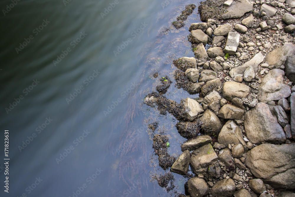 Fototapeta premium rocks on the shore