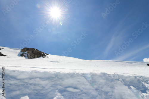 Mt. Titlis, Switzerland From the viewpoint  360 degree panoramic, the popular tourist attractions of Switzerland. photo