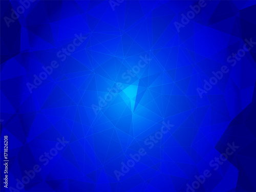 background abstract geometric blue