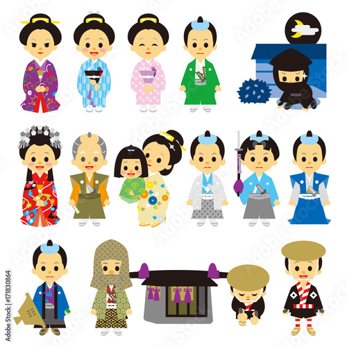 江戸時代　時代劇　武家　侍　姫　忍者