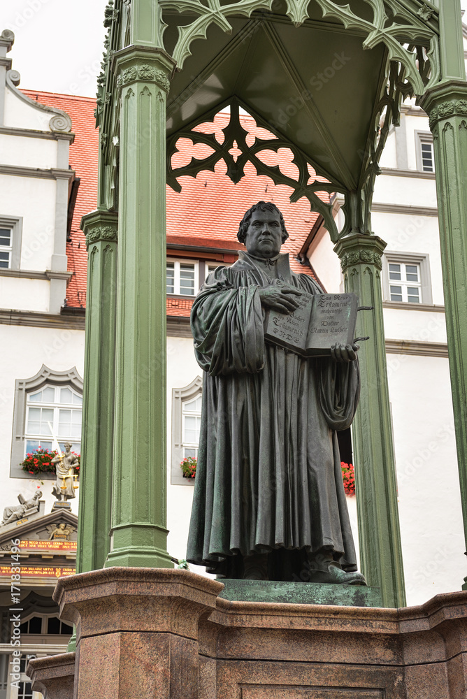 Lutherdenkmal in Lutherstadt Wittenberg