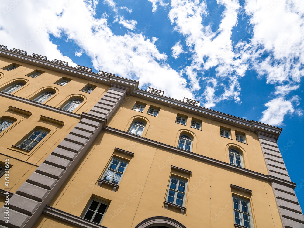 Naklejka premium The old buildings in city Munich, Germany