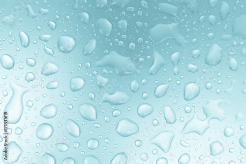 water drops on grey toned background, concept background