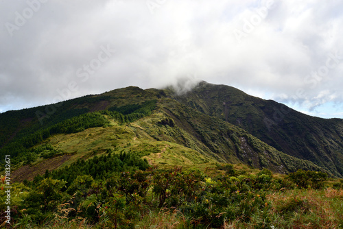 Peak of Pico da Vara (azores)