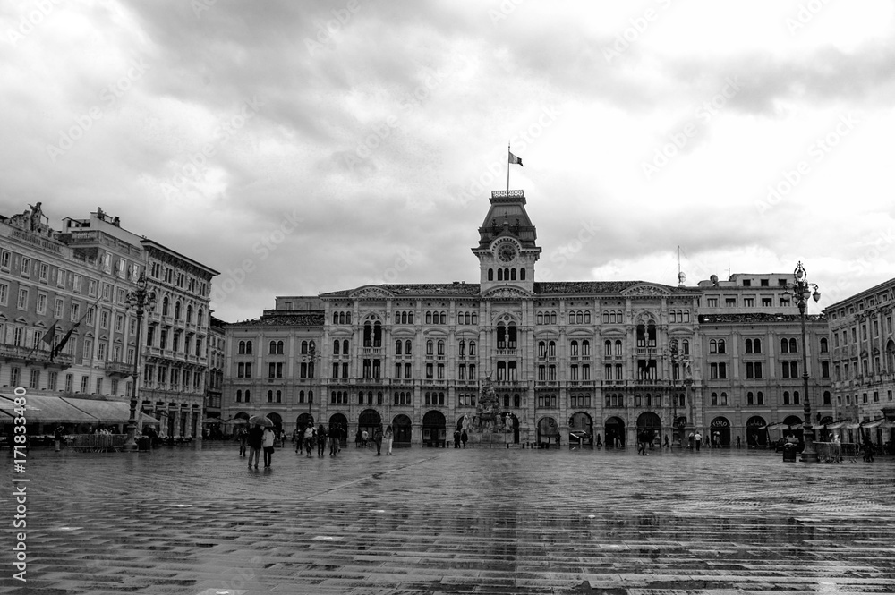 Trieste cloudy