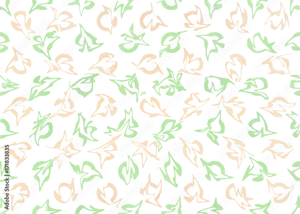 Watercolor abstract pattern. Watercolor abstract pattern.