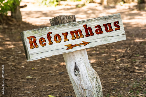 Schild 263 - Reformhaus