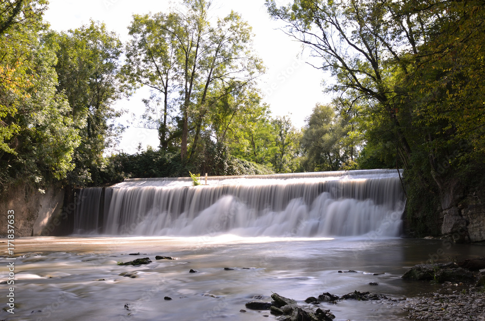 Obraz premium Ergolz Wasserfall